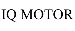 IQ MOTOR trademark