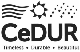 CEDUR TIMELESS DURABLE BEAUTIFUL trademark