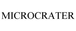 MICROCRATER trademark