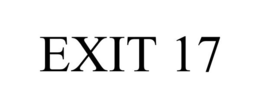 EXIT 17 trademark