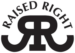 RAISED RIGHT RR trademark