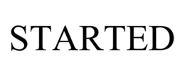 STARTED trademark