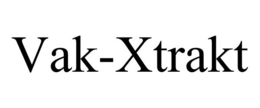 VAK-XTRAKT trademark
