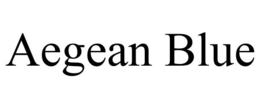 AEGEAN BLUE trademark