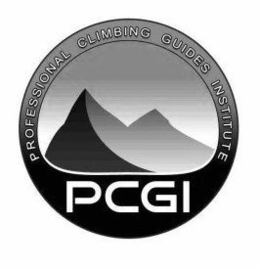 PROFESSIONAL CLIMBING GUIDES INSTITUTE PCGI trademark