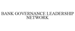 BANK GOVERNANCE LEADERSHIP NETWORK trademark