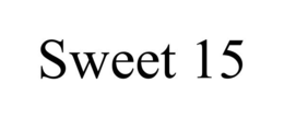 SWEET 15 trademark