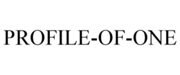 PROFILE-OF-ONE trademark
