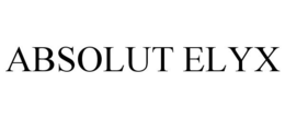 ABSOLUT ELYX trademark