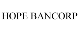 HOPE BANCORP trademark