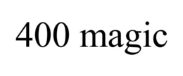 400 MAGIC trademark