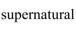 SUPERNATURAL trademark