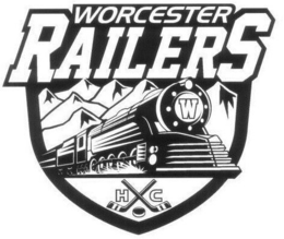 WORCESTER RAILERS W HC trademark