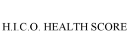 H.I.C.O. HEALTH SCORE trademark