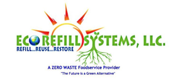 ECO REFILL SYSTEMS, LLC. REFILL...REUSE...RESTORE A ZERO WASTE FOODSERVICE PROVIDER "THE FUTURE IS A GREEN ALTERNATIVE" trademark