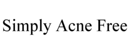 SIMPLY ACNE FREE trademark