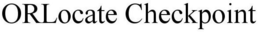 ORLOCATE CHECKPOINT trademark