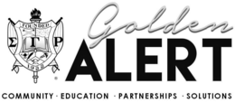 GOLDEN ALERT COMMUNITY · EDUCATION · PARTNERSHIPS · SOLUTIONS FOUNDED 1922 trademark