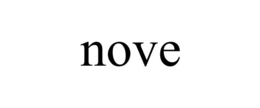 NOVE trademark