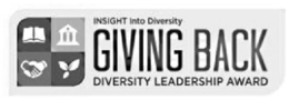 INSIGHT INTO DIVERSITY GIVING BACK DIVERSITY LEADERSHIP AWARD trademark