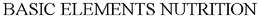 BASIC ELEMENTS NUTRITION trademark