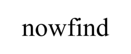NOWFIND trademark