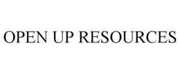 OPEN UP RESOURCES trademark