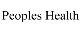 PEOPLES HEALTH trademark