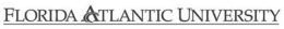 FLORIDA ATLANTIC UNIVERSITY trademark
