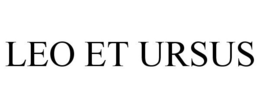 LEO ET URSUS trademark