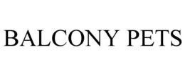 BALCONY PETS trademark