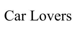 CAR LOVERS trademark