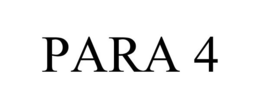 PARA 4 trademark