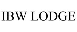 IBW LODGE trademark