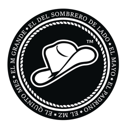 EL DEL SOMBRERO DE LADO EL MAYO EL PADRINO EL MZ EL QUINTO MES EL M GRANDE trademark