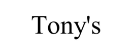 TONY'S trademark