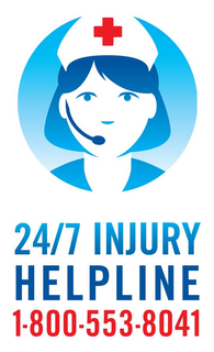 24/7 INJURY HELPLINE 1800-553-8041 trademark