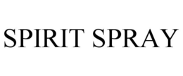 SPIRIT SPRAY trademark
