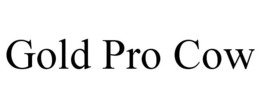 GOLD PRO COW trademark