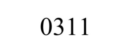 0311 trademark