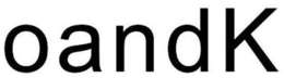 OANDK trademark