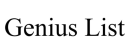 GENIUS LIST trademark