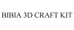 BIBIA 3D CRAFT KIT trademark
