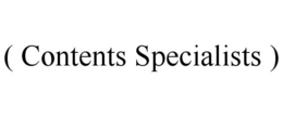 ( CONTENTS SPECIALISTS ) trademark