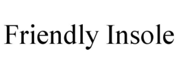 FRIENDLY INSOLE trademark