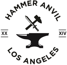 HAMMER ANVIL XX XIV LOS ANGELES trademark