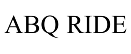 ABQ RIDE trademark
