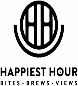 HH HAPPIEST HOUR BITES  ·  BREWS  · VIEWS trademark