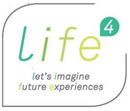 LIFE 4 LET'S IMAGINE FUTURE EXPERIENCES trademark