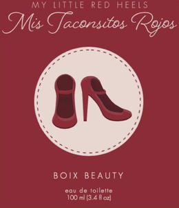 MY LITTLE RED HEELS MIS TACONSITOS ROJOS BOIX BEAUTY EAU DE TOILETTE 100 ML (3.4 FL OZ) trademark
